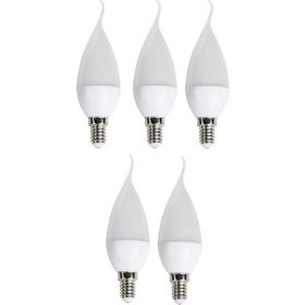 5 ADET CT 4084 Cata 8 W Buji Led Ampul Günışığı 3200k