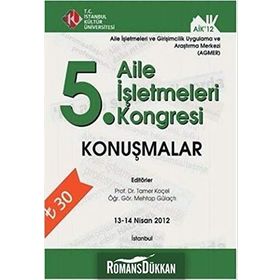 5. Aile İşletmeleri Kongresi Konuşmalar 13 - 14 Nisan 2012 - Tamer Koçel