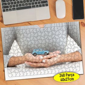 5 Araç Sigortası Acente 240 Parça Puzzle Yapboz