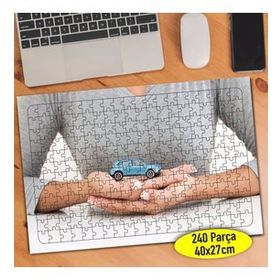 5 Araç Sigortası Acente 240 Parça Puzzle Yapboz