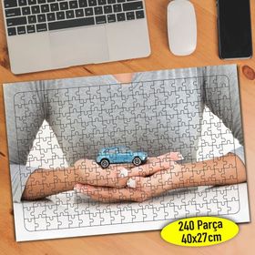 5 Araç Sigortası Acente 240 Parça Puzzle Yapboz
