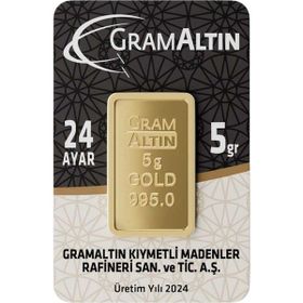 5 gr 24 Ayar Külçe Altın