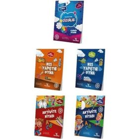 5 Kitap 5-7 Yaş Okul Öncesi Aktivite Seti