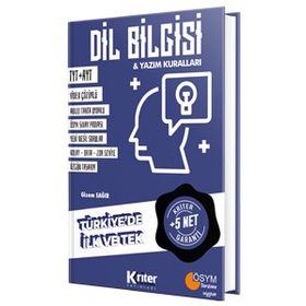 5 Net Garantili Dil Bilgisi - Kriter Akademi Yayınları
