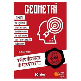 5 Net Garantili Geometri Kriter - Akademi Yayınları