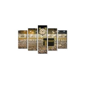 5 Parçalı Kabe Kanvas Tablo