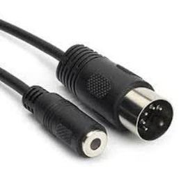 5 Pin Din-3.5 mm Stereo Dişi Çevirici Kablo