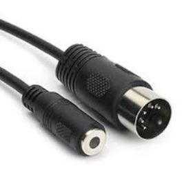 5 Pin Din-3.5 mm Stereo Dişi Çevirici Kablo