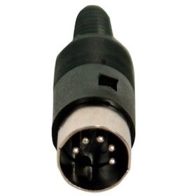 5 Pin Din Erkek Konnektör