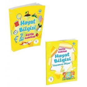 5 Renk 2. Sınıf Hayat Bilgisi Eğitim Kampüsü 2 Kitap