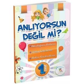 5 Renk Yayınevi 1. Sınıf Anlıyorsun Değil Mi? Okuduğunu Anlama Kitabı