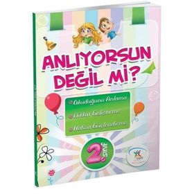 5 Renk Yayınevi 2. Sınıf Anlıyorsun Değil Mi? Okuduğunu Anlama Kitabı