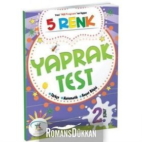 5 Renk Yayınevi 2. Sınıf Tüm Dersler Yaprak Test