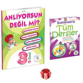 5 Renk Yayınevi 3. Sınıf Bulmacalarla Tüm Dersler