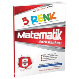 5 Renk Yayınları Matematik Soru Bankası 8. Sınıf