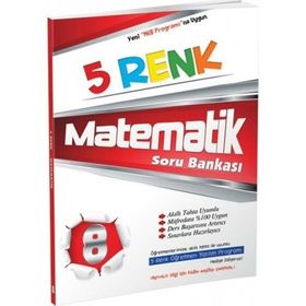 5 Renk Yayınları Matematik Soru Bankası 8. Sınıf