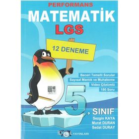5. Sınıf 12 Matematik Deneme-İdol Yayınları