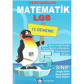 5. Sınıf 12 Matematik Deneme-İdol Yayınları