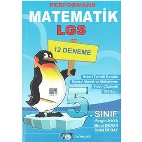 5. Sınıf 12 Matematik Deneme-İdol Yayınları