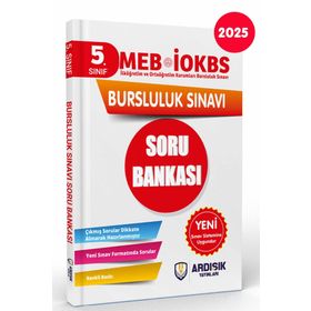 5. Sınıf 2024 Bursluluk Sınavı Soru Bankası Ardışık Yayınları