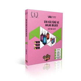 5. Sınıf 26 Fasikül Din Kültürü ve Ahlak Bilgisi Eğitim Seti - Vip Yayınları