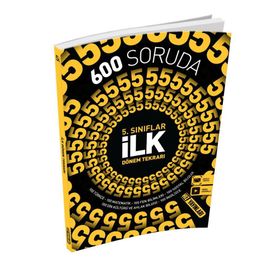 5. Sınıf 600 Soruda İlk Dönem Tekrarı - Hız Yayınları