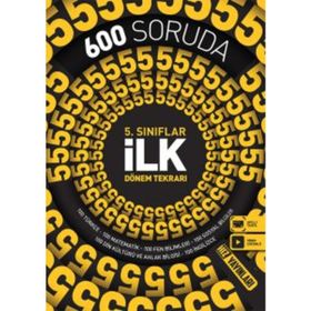 5. Sınıf 600 Soruda İlk Dönem Tekrarı - Hız Yayınları