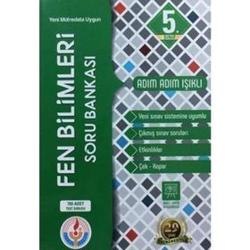 5.Sınıf Adım Adım Fen Bilimleri Soru Bankası Işıklı Yayınları