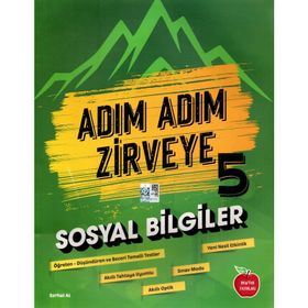 5. Sınıf Adım Adım Zirveye Sosyal Bilgiler Soru Bankası-Newton Yayınları