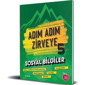 5. Sınıf Adım Adım Zirveye Sosyal Bilgiler Soru Bankası-Newton Yayınları