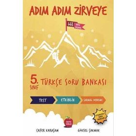 5.Sınıf Adım Adım Zirveye Türkçe Soru Bankası-Newton Yayınları