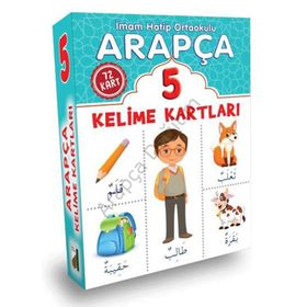 5. Sınıf Arapça Kelime Kartları-Damla Yayınevi