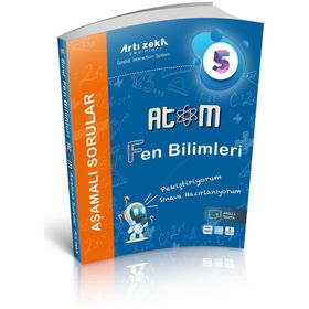 5.Sınıf Atom Fen Bilimleri Aşamalı Soru Bankası Artı Zeka Yayınları