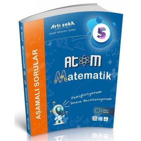 5.Sınıf Atom Matematik Aşamalı Soru Bankası Artı Zeka Yayınları
