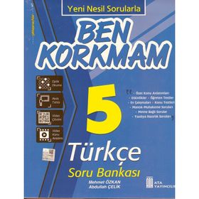 5. Sınıf Ben Korkmam Türkçe Soru Bankası Ata Yayıncılık