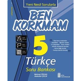 5. Sınıf Ben Korkmam Türkçe Soru Bankası Ata Yayıncılık