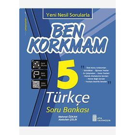 5. Sınıf Ben Korkmam Türkçe Soru Bankası Ata Yayıncılık
