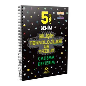 5. Sınıf Benim Bilişim Teknolojileri ve Yazılım Çalışma Defterim Örnek Akademi Yayınları