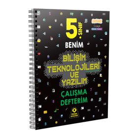 5. Sınıf Benim Bilişim Teknolojileri ve Yazılım Çalışma Defterim Örnek Akademi Yayınları