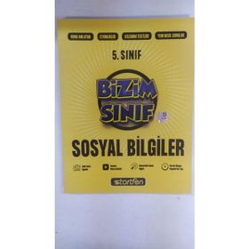 5. Sınıf Bizim Sınıf Sosyal Bilgiler - Startfen Yayınları