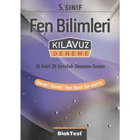 5. Sınıf Bloktest Fen Bilimleri Tekrar Testle Tudem Yayınları