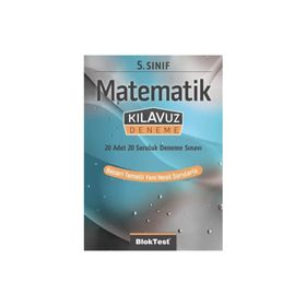 5. Sınıf Bloktest Matematik Kılavuz Deneme Bloktest Yayınları
