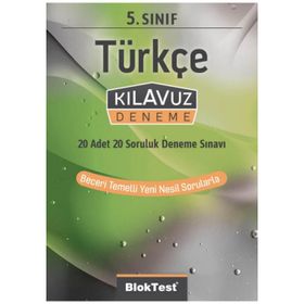 5. Sınıf Bloktest Türkçe Tekrar Testleri Tudem Yayınları