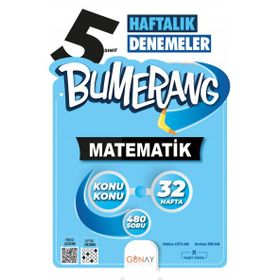 5. Sınıf Bumerang 32 Haftalık Matematik Soru Bankası
