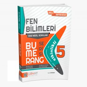 5. Sınıf Bumerang Etkinlikli Fen Bilimleri Günay Yayınları