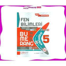 5. Sınıf Bumerang Serisi Fen Bilimleri Soru Bankası-Günay Yayınları