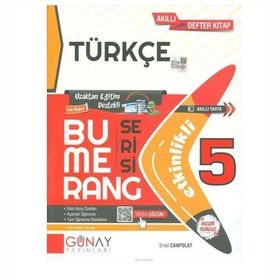 5. Sınıf Bumerang Serisi Türkçe Soru Bankası-Günay Yayınları
