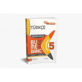 5. Sınıf Bumerang Serisi Türkçe Soru Bankası-Günay Yayınları