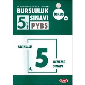 5. Sınıf Bursluluk Sınavı 5 Deneme Sınavı-Data Yayınları