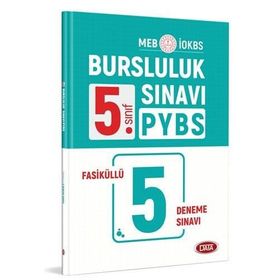 5. Sınıf Bursluluk Sınavı 5 Deneme Sınavı-Data Yayınları